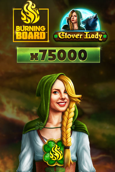 Clover Lady Burning Board