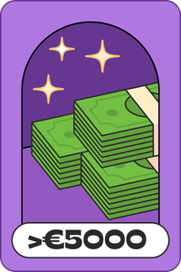 Make deposits over €5,000
