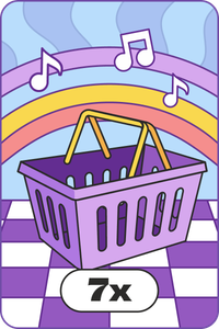 Make 7 shop purchases